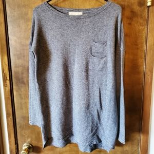 Lovestitch Gray Sweater with Small Pockets Size S